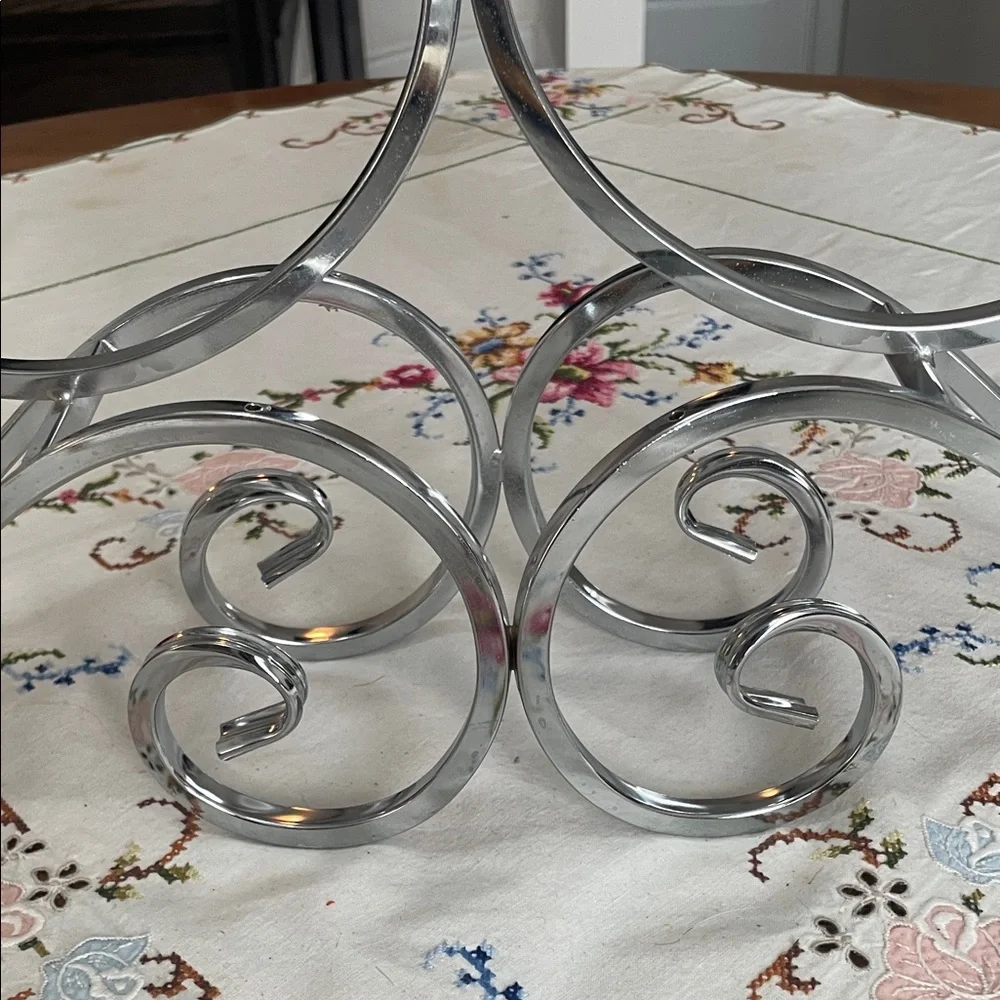 5 Arm Crystal Pendant Bowl Tea Light Candle Holder Table Centerpiece Decorations - Picture 12 of 15